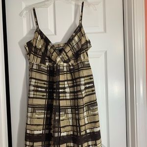 BRAND NEW New York and Company Plaid Dress
